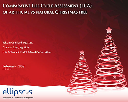 Life Cycle Assessment of Artificial vs Natural Christmas Trees